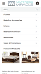Mobile Screenshot of mattressmiracle.ca